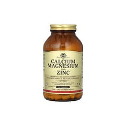 Solgar, Calcio, Magnesio más zinc, 250comprimidos