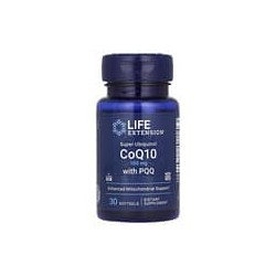 Life Extension, CoQ10 en forma de superubiquinol con PQQ, 100mg, 30cápsulas blandas
