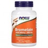 NOW Foods, Bromelina, 500 mg, 120 cápsulas vegetales