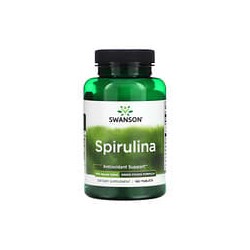 Swanson, Espirulina, 500 mg, 180 comprimidos