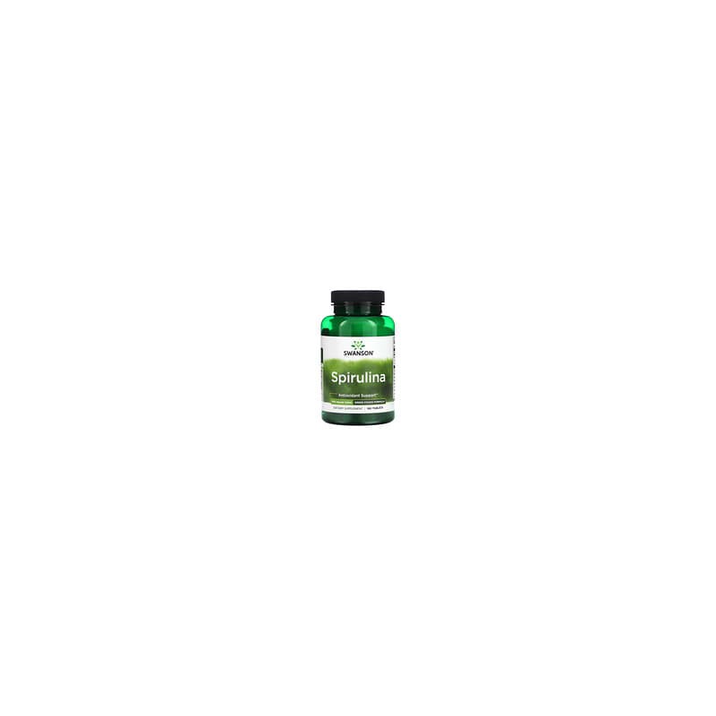 Swanson, Espirulina, 500 mg, 180 comprimidos