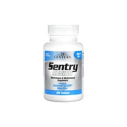 21st Century, Sentry Senior, Suplemento multivitamínico y multimineral, Para hombres mayores de 50años, 100comprimidos