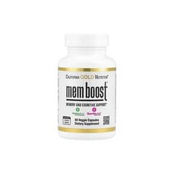 California Gold Nutrition, MEMBoost™, Refuerzo para la memoria y la cognición, 60cápsulas vegetales