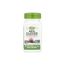Nature's Way, Flor y hierba de trébol rojo, 800mg, 100cápsulas veganas (400mg por cápsula)