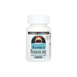 Source Naturals, Advanced Ferrochel, 180 comprimidos