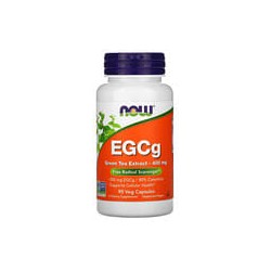NOW Foods, EGCG, Extracto de té verde, 400mg, 90cápsulas vegetales