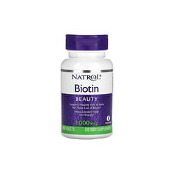 Natrol, Biotina, 1000 mcg, 100 Comprimidos