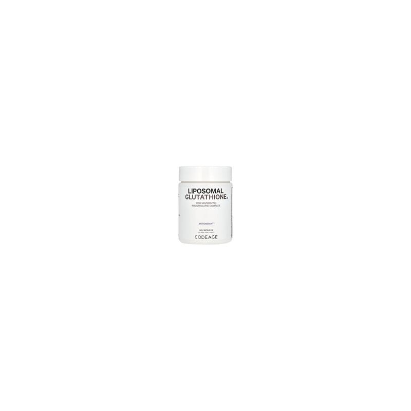 Codeage, Glutatión liposomal, 1000mg, 60cápsulas (500mg por cápsula)