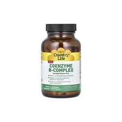 Country Life, Complejo de vitaminasB coenzimadas, 120cápsulas veganas