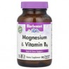 Bluebonnet Nutrition, Magnesio y vitaminaB6, 90cápsulas vegetales