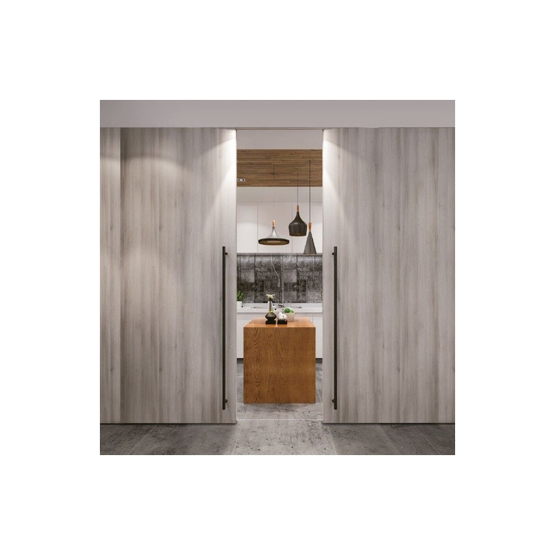 SISTEMA DESLIZABLE SINCRONIZADO PARA DOS PUERTAS (UNA PUERTA DE CADA LADO) (120Kg) MOD. CY-U01B