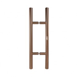 MANILLÓN TIPO H - ORO ROSA - ACERO INOXIDABLE 304 - DISPONIBLE EN DIFERENTES MEDIDAS - MOD. L20 (SET)