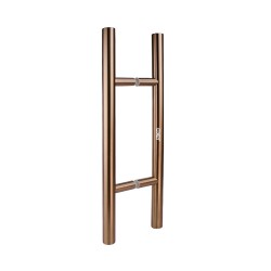 MANILLÓN TIPO H - ORO ROSA - ACERO INOXIDABLE 304 - DISPONIBLE EN DIFERENTES MEDIDAS - MOD. L20 (SET)