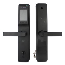 CERRADURA DE HUELLA DIGITAL CON CÁMARA MOD. JKHDF1