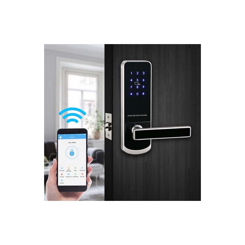 CERRADURA DIGITAL CON BLUETOOTH MOD.JKBTNX1