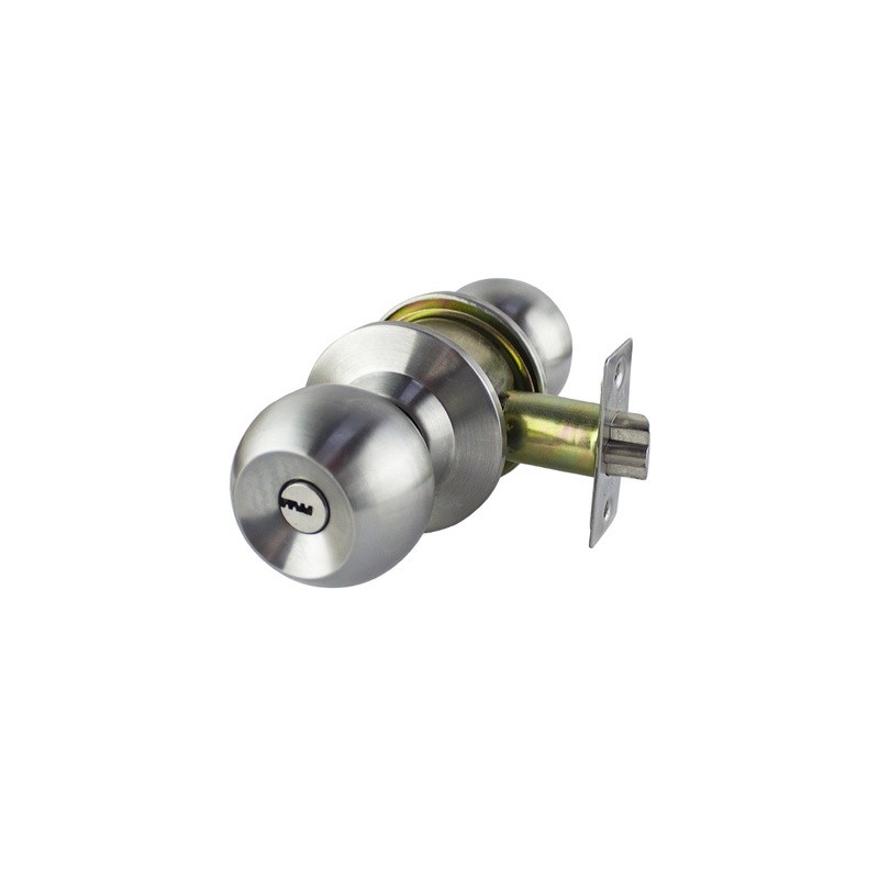 CERRADURA TIPO POMO ENTRADA/RECÁMARA ALTA SEGURIDAD MOD. PJETSS-AS-B