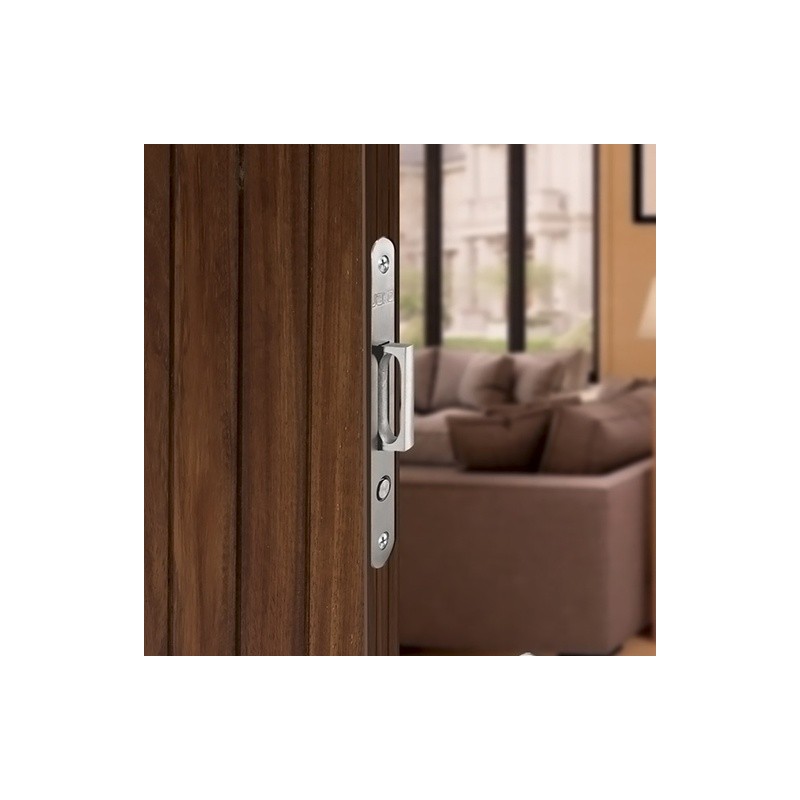JALADERA PARA PUERTA CORREDIZA OCULTA - SATÍN - ACERO INOXIDABLE 304 - MOD. CJ55HSS