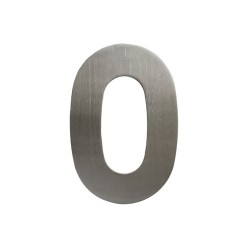 NÚMEROS Y LETRAS (Altura 6") - ACERO INOXIDABLE - MOD. 300/1P