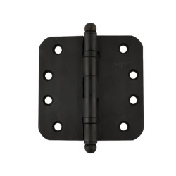 BISAGRA DE LATÓN SÓLIDO-NEGRO 4"x4"x3.5mm MOD. 13-4040BORB
