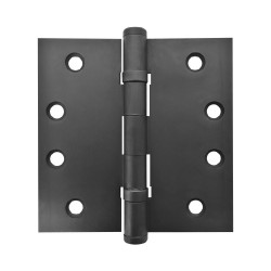 BISAGRA DE LATÓN SÓLIDO-NEGRO 4"x4"x3mm, 4.5"x4.5"x3mm MOD. 1108TFORB