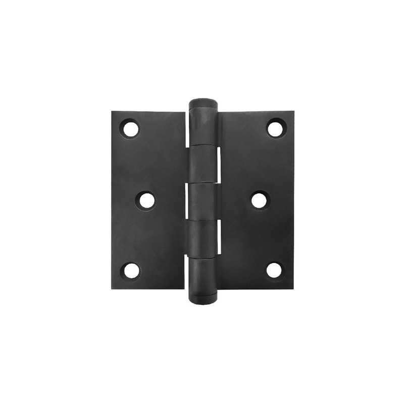 BISAGRA DE LATÓN SÓLIDO-NEGRO 3"x3"x3mm, 3.5"x3.5"x3mm MOD. 11TFORB