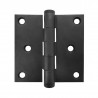 BISAGRA DE LATÓN SÓLIDO-NEGRO 3"x3"x3mm, 3.5"x3.5"x3mm MOD. 11TFORB