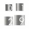 NÚMEROS (Altura disponibles 4",6",8",10") - ACERO INOXIDABLE - MOD. PT-000130