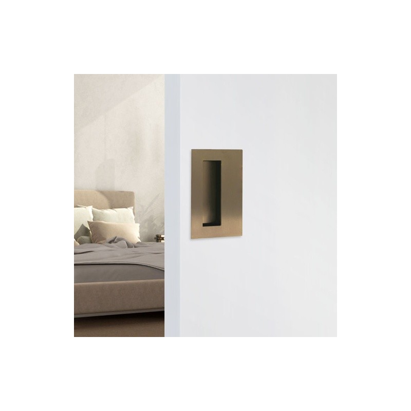 JALADERA DE EMBUTIR TITANIO COBRE - ACERO INOXIDABLE - MOD. JK16410TCO