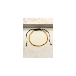 Pulsera Tejida Balines 3mm