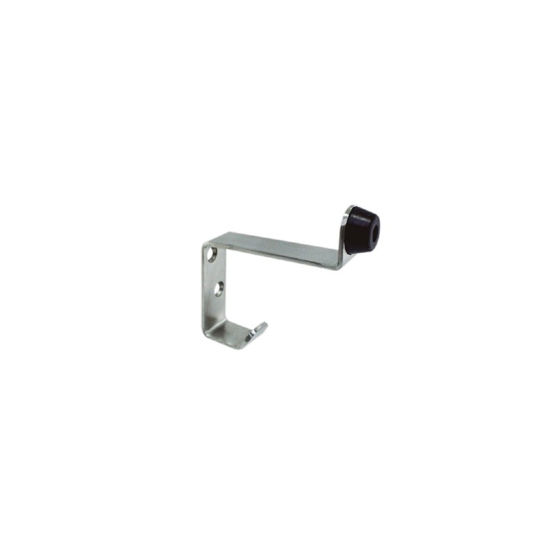 TOPE DE PARED Y PERCHERO - ACERO INOXIDABLE MOD. CMD018