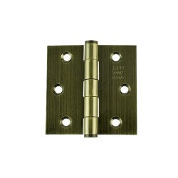 BISAGRA DE LIBRO 3"x3"x2mm MOD. 313 LATÓN ANTIGUO