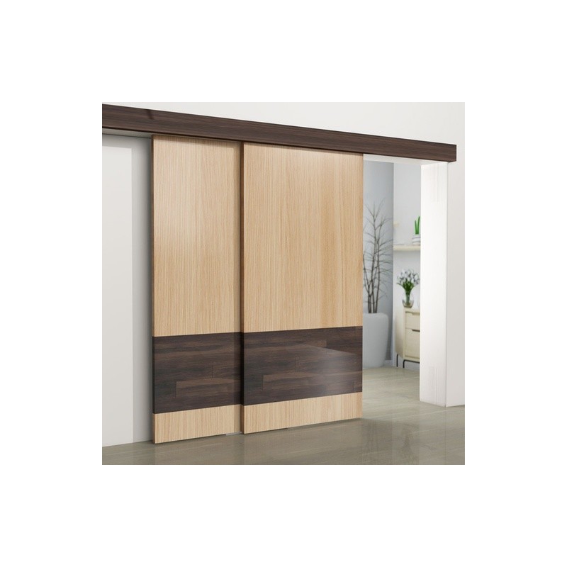 SISTEMA TWIN TELESCÓPICO PARA MADERA CON RIEL 60Kg MOD. PT-000745