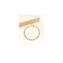 Pulsera Cristal Negro