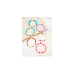 Pulsera Caucho Colores