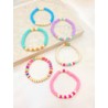 Pulsera Caucho Colores