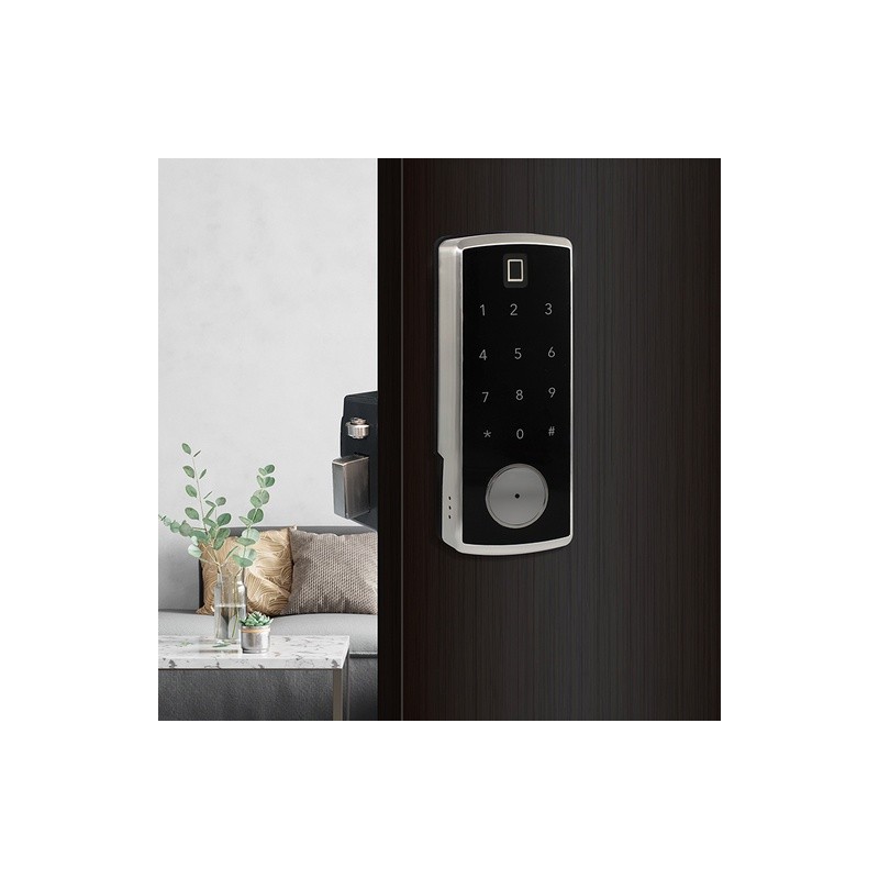 CERROJO CON HUELLA DIGITAL Y BLUETOOTH MOD. JKBTX4B