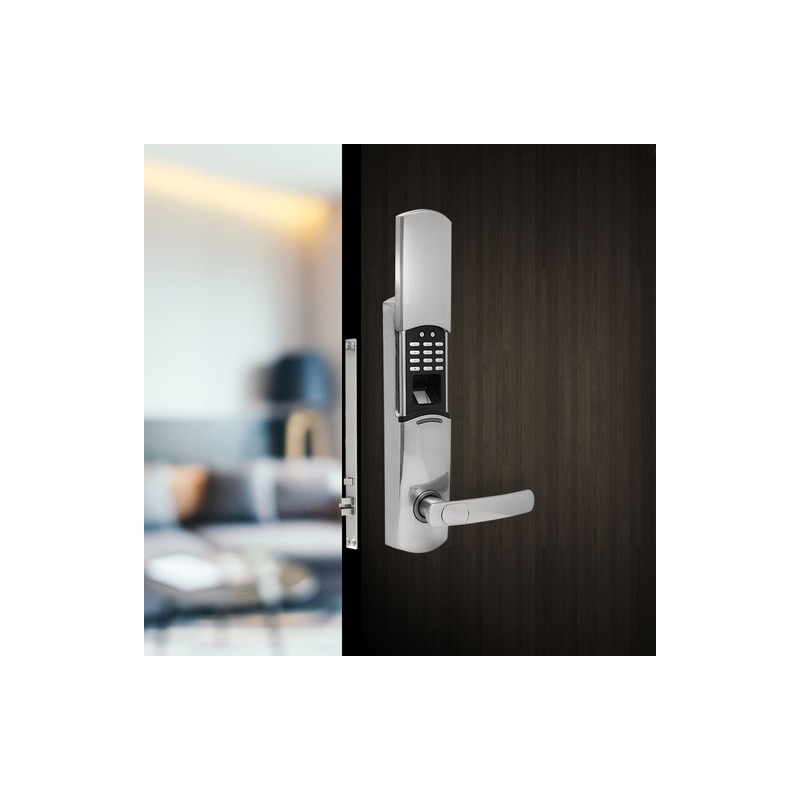 CERRADURA DE HUELLA DIGITAL Y TECLADO MOD. 9000SL