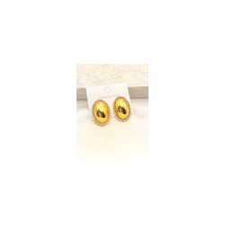 Arete Oval Zirconias Acero