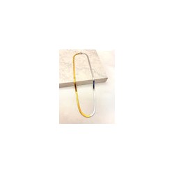 Cadena Snake Bicolor 3 y 4mm Acero