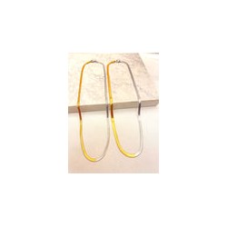 Cadena Snake Bicolor 3 y 4mm Acero