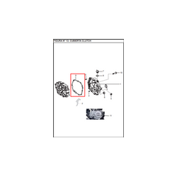 JUNTA EMBRAGUE BOXER 100/PLATINA 100