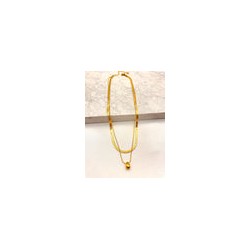 Collar Snake Droop Acero