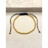 Pulsera Tejida Balines 3mm