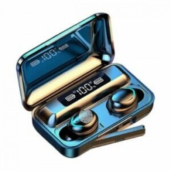 Audífonos inalámbricos, con caja de carga, touch moreka / f9-5