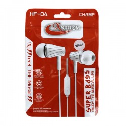 Audífonos manos libres con sonido super bass, variedad de colores / xstrom / hf-04