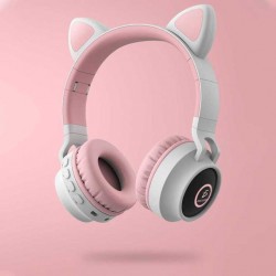Auriculares De Diadema Con Orejas De Gato Bluetooth