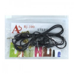 Audífonos alámbricos amazing vision tipo earphone con sonido estéreo y entrada auxiliar 3.5mm, variedad de colores / rj-100