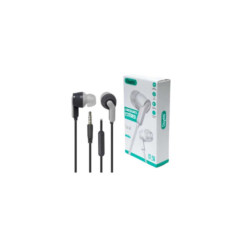 Audífonos alámbricos buytiti con manos libres, variedad de colores / st216