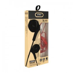 Audífonos manos libres vmex alámbricos, variedad de colores / m203