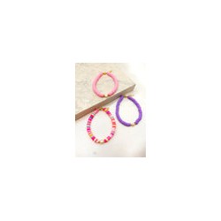Pulsera Fimo Perla